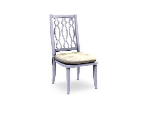 Sims 3 — Avington Dining Chair by sim_man123 — A sturdy wooden chair to support your sims through those