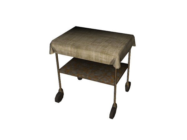 Sims 3 — Abandoned Clinic - Medical Tool Cart by Symphonie1213 — Abandoned Clinic - Medical Tool Cart. Doctors generally