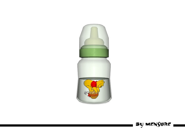 Sims 3 — Winnie The Pooh Nursery_Baby Bottle by mensure — Winnie the Pooh design. Perfect for feeding your little sims!!!