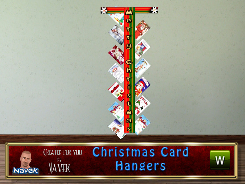 Navek's Xmas Card holder