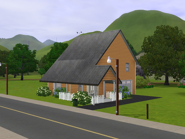 Sims 3 — The Markhoff by K_Reimer — This adorable little one bedroom home is perfect for a single sim or a couple with no