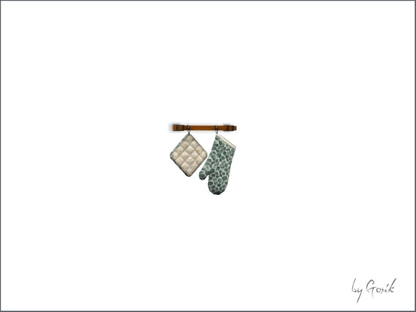 Sims 3 — Ballard kitchen oven gloves by Gosik — Made by Gosik at The Sims Resource. TSRAA