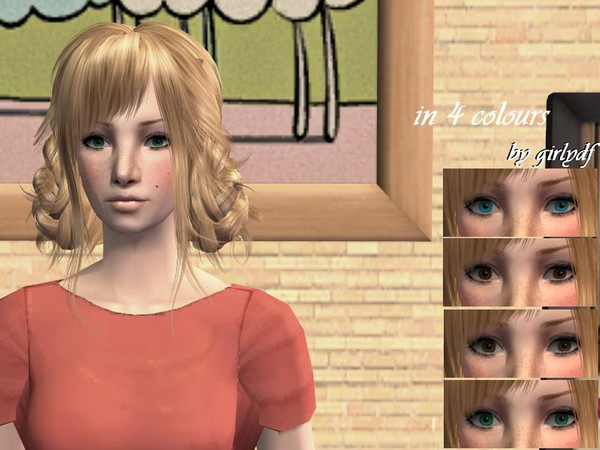 Sims 2 — My First Eyes - Brown  by Girlydf2 — 