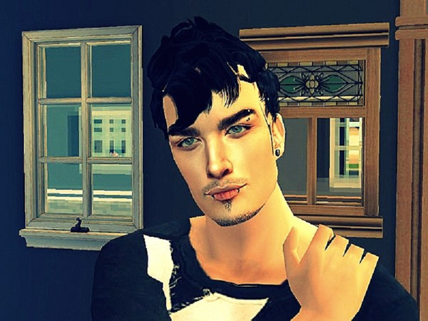 Sims 2 — Casey Black by stuffensa2 — In my sims world, Casey is the drummer of a band called Bleeding Ghost. He puts a