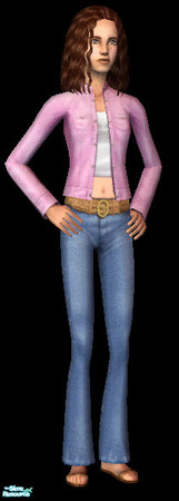 Sims 2 — Hermione Granger by andi and grim — this is my version of Hermione Granger for Harry Potter, she was based on