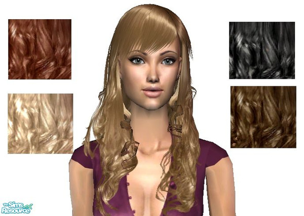 Sims 2 — Bonnie Hair Set - Request by nikisatez05 —  
