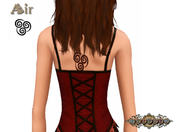 Sims 3 — Frates- Steampunk Tattoos Air by Lulu265 — Part of the 4 elements tattoo set made for Fratres