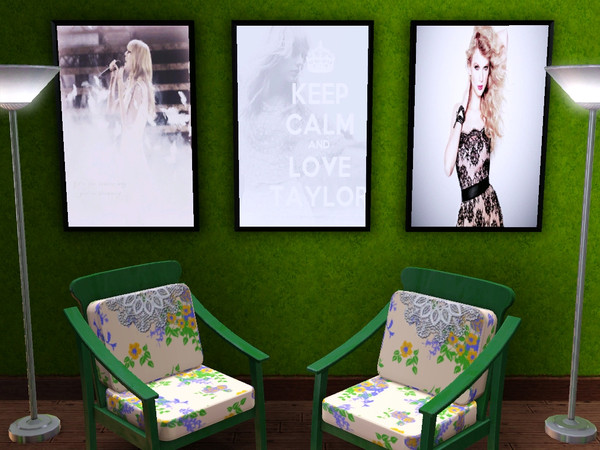 Sims 3 — TaylorSwift Paintings by Taaadi — These paintings are for all the Taylor Swift fans out there! I hope you guys