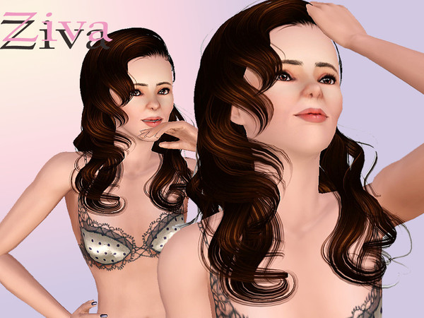 Sims 3 — Ziva David by squarepeg56 — Ziva David is a fictional character from the tv show NCIS. She is portrayed by Cote