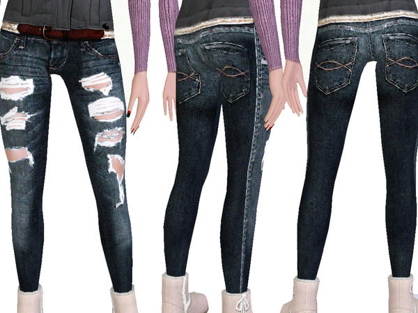 The Sims Resource - Believe Jeans (TEEN)