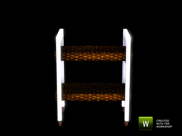 Sims 3 — La Sirena outdoor patio beverage trolley by metisqueen2 — This beautiful beverage trolley will make getting your