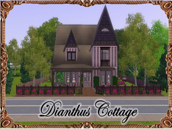 Sims 3 — Dianthus Cottage by JCIssette — This beautiful little cottage is perfect for a special fairy. He or she can