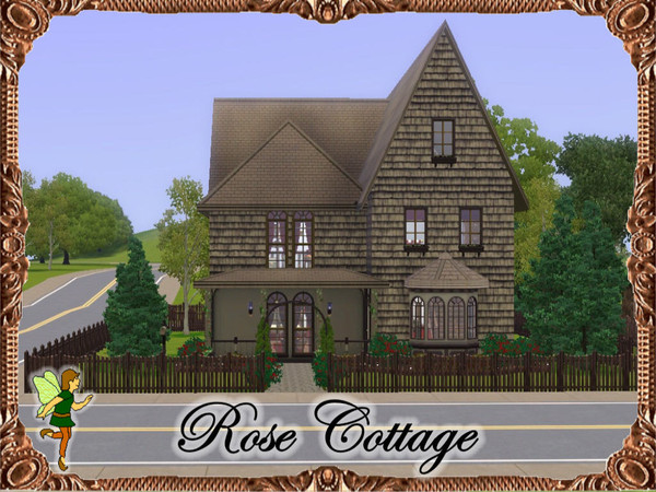 Sims 3 — Rose Cottage by JCIssette — This quaint little cottage is perfect for a fairy who is more prosperous in the