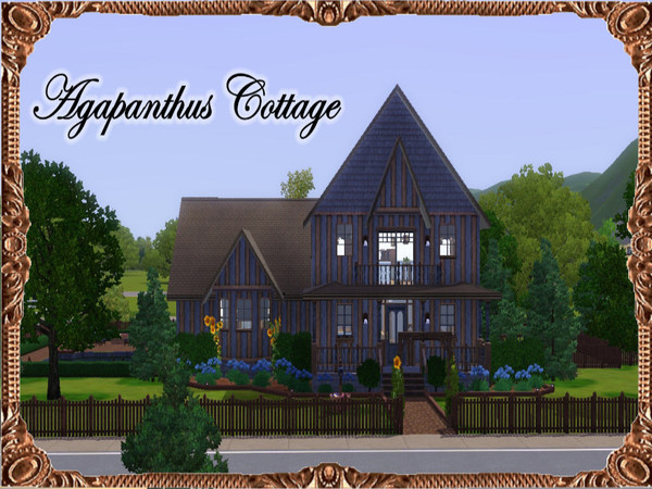 Sims 3 — Agapanthus Cottage by JCIssette — This beautiful fairy cottage is now for sale. Fairies from all over town will