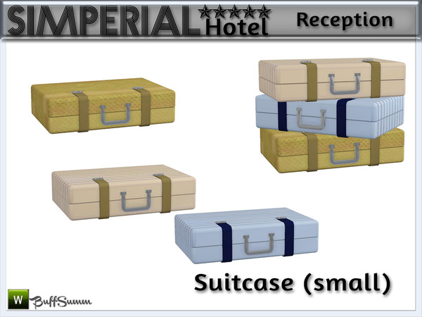 Sims 3 — Simperial Reception Suitcase 3 by BuffSumm — Your Sims suitcase. Part of the *Hotel Simperial Series -
