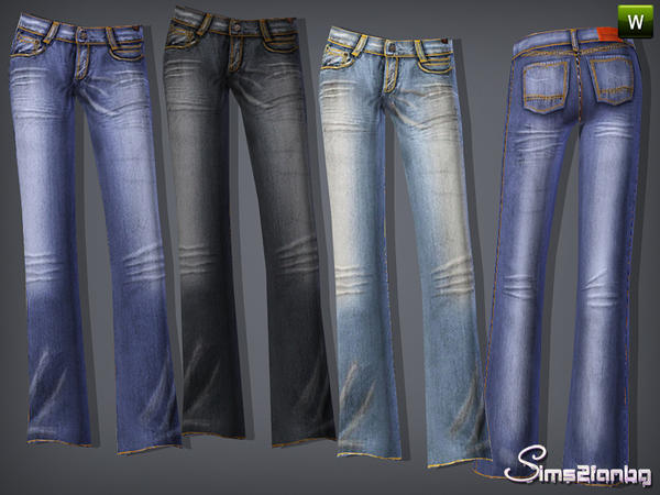 The Sims Resource - 293 - Autumn casual jeans
