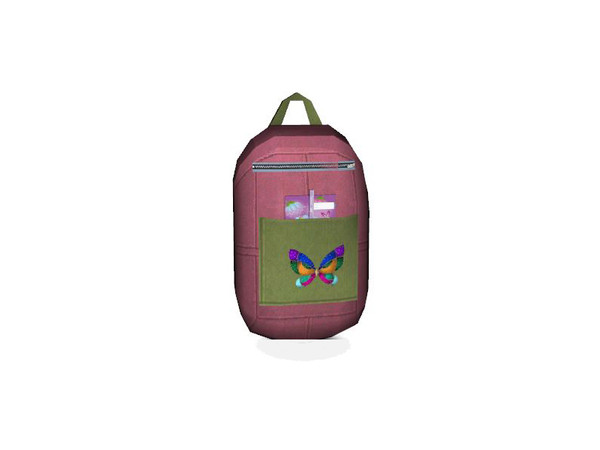 Sims 3 — Bethany Bedroom School Bag Decor by Lulu265 — Part of the Bethany Bedroom Study Please do not copy or clone my