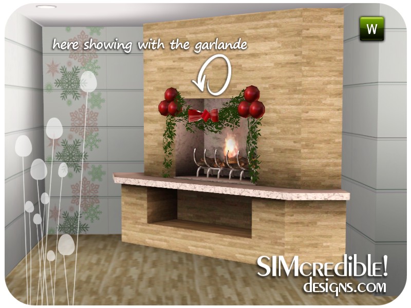 The Sims Resource Cheers Corner Fireplace