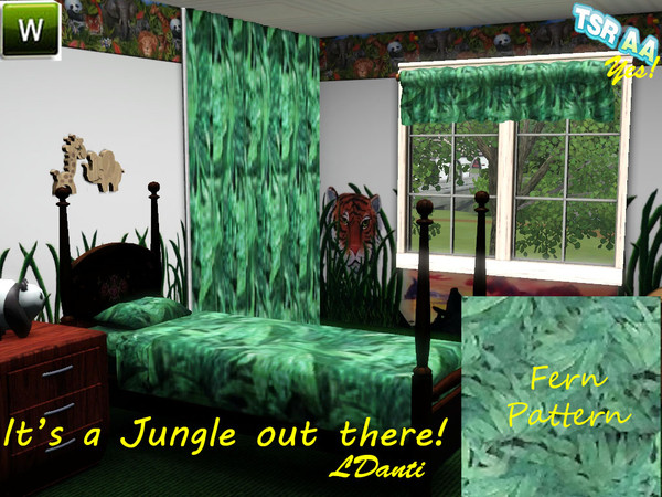 Sims 3 — FernPattern by ldanti2 — Fern Pattern