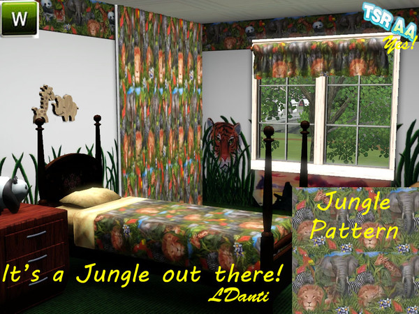 Sims 3 — JunglePattern by ldanti2 — Jungle Pattern