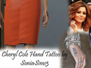 Sims 3 — Cheryl Cole Hand Tattoo by SoniaSims32 — Cheryl Cole Hand Tattoo For Teen, Y.Adult, Adult, Elder Female