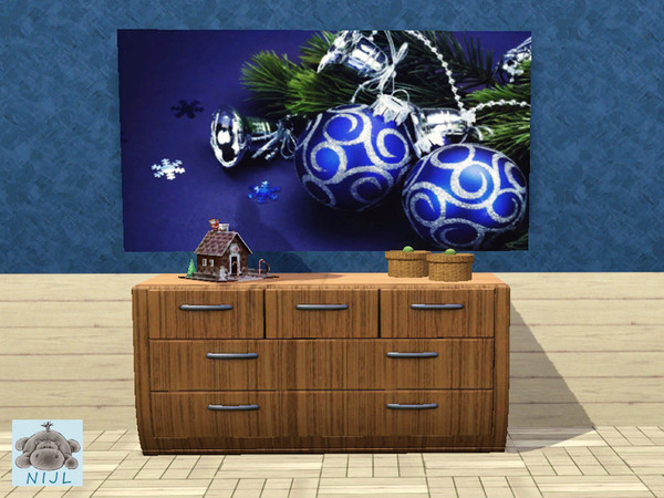 Sims 3 — painting christmas 6 by nijl — painting christmas 6