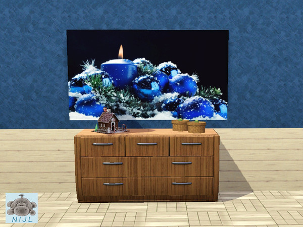 Sims 3 — painting christmas 7 by nijl — painting christmas 7