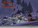 Sims 3 — White Christmas Joy by Brighten11 — Merry Christmas! A 4 BR/3 BA Victorian-Farm style home for Christmas. Barn