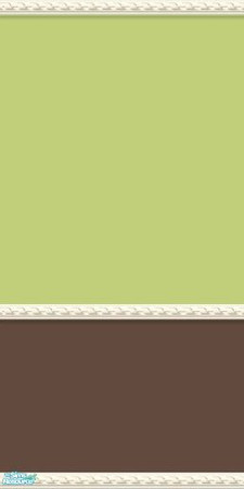Sims 2 — Cafe Chic Wall Set - Cafe Chic - Melange Green-sable by mistresscris — Created by MistressCris.