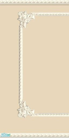 Sims 2 — Cafe Chic Wall Set - Cafe Chic - Netsuke Left by mistresscris — Created by MistressCris.