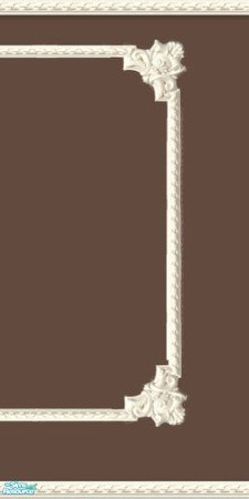 Sims 2 — Cafe Chic Wall Set - Cafe Chic - Sable Right by mistresscris — Created by MistressCris.