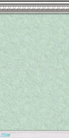 Sims 2 — Poured Plain Wall - Sea Mist by Mutske — 