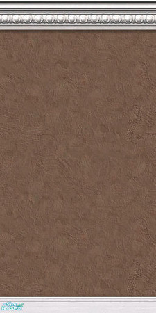 Sims 2 — Poured Plain Wall - Roman Coffee by Mutske — 