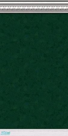 Sims 2 — Poured Plain Wall - Bottle Green by Mutske — 