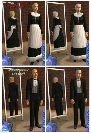 Sims 2 — Victorian Clothing Set by Jron — Victorian Clothing for your Sims Servants to wear! If you love Cashcraft\'s