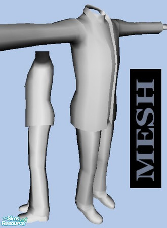 Sims 2 — EMFS01 - MESH by SaeraMaples — Fashionable clothing for your elder guys.