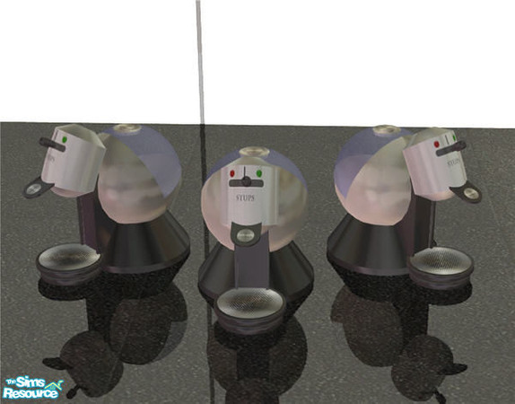 Sims 2 — Cafe Crema - Espressomachine white by Sasilia — 