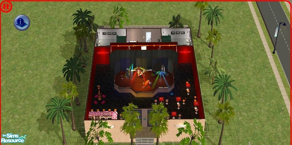 Sims 2 — Rocky Roadhouse - Maxis content only! by SwandaG — My first upload! Rocky Roadhouse is a cool hangout for the