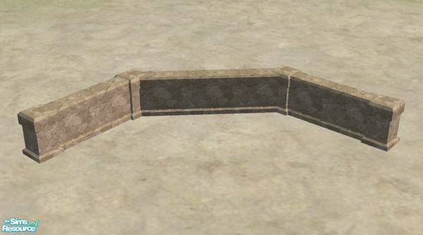 Sims 2 — Set Carmine - Fence by SaeraMaples — Build yourself a paradise with this set of comfortable objects for warm