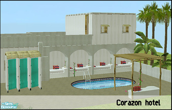 Sims 2 — Corazon - Hotel by steffor — the hotel