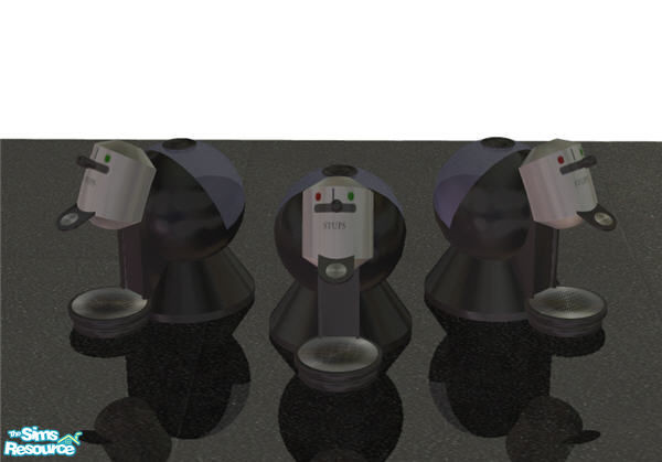 Sims 2 — Cafe Crema - Caffecremaespressomachine black by Sasilia — 