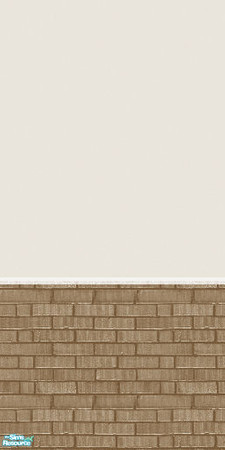 Sims 2 — Natural Half Bricks - 06 by EarthGoddess54 — Part of the Natural Half Bricks exterior walls collection. Enjoy!