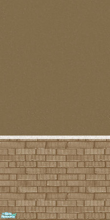 Sims 2 — Natural Half Bricks - 04 by EarthGoddess54 — Part of the Natural Half Bricks exterior walls collection. Enjoy!