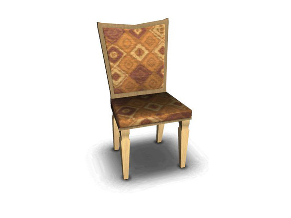 Sims 3 — Compact Kitchen Chair by Lulu265 — Part of the Compact kitchen. Fully Recolourable Please do not copy, clone or