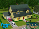 Sims 3 — Family Guy House by arlepesa2 — Made to match the TV Series Family Guy. Four bedrooms and bath on second floor,
