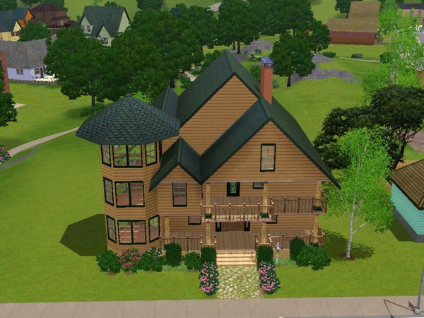 Sims 3 — Victorian by zanyzebrazombies2 — This Victorian home was made for a request that I got, it is base game