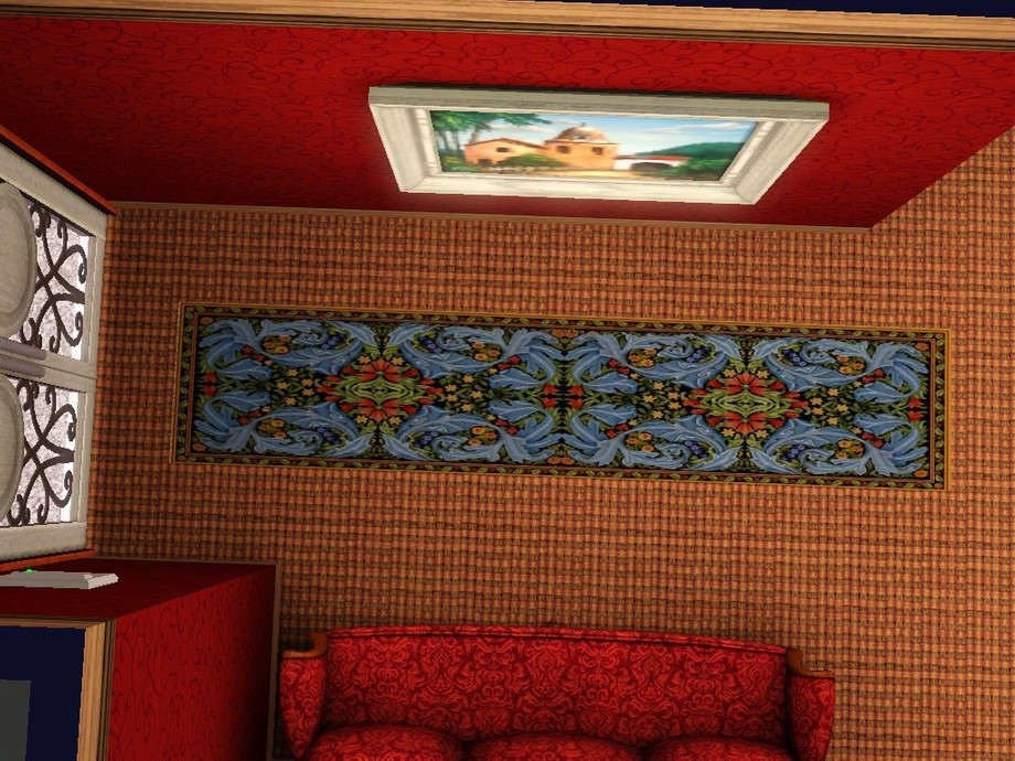 The Sims Resource | Runner 4x1 victorian rug