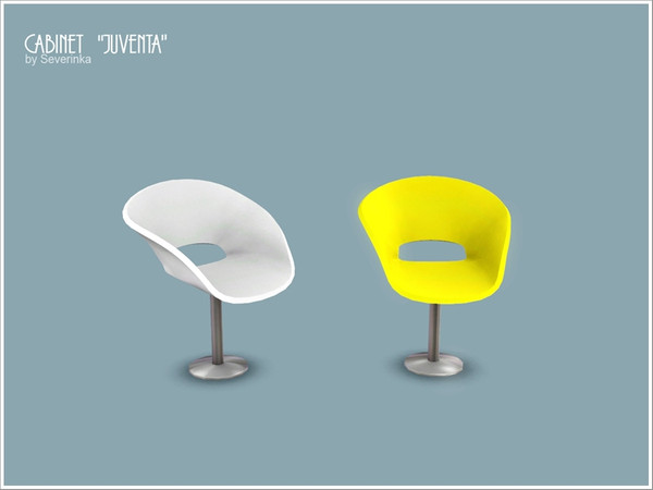 Sims 3 — Chair office by Severinka_ — Chair for desk from a set of furniture 'Cabinet Juventa' in the high-tech style.