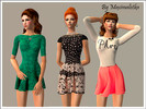 Sims 2 — French vacation by MAXImalistka — Everyday clothing for Female adult sims.