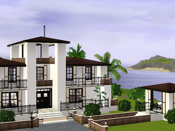 Sims 3 — Cocoa by element902 — Beautiful large beach home with a master suite and two unfinished bedrooms. Spacious